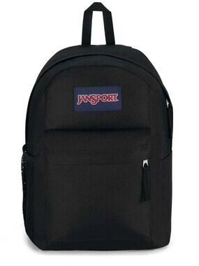 black jansport backpack cot Big Student (Black/Black, One Size) and a front utility pocket with an organizer Jansport | Bags | Mint